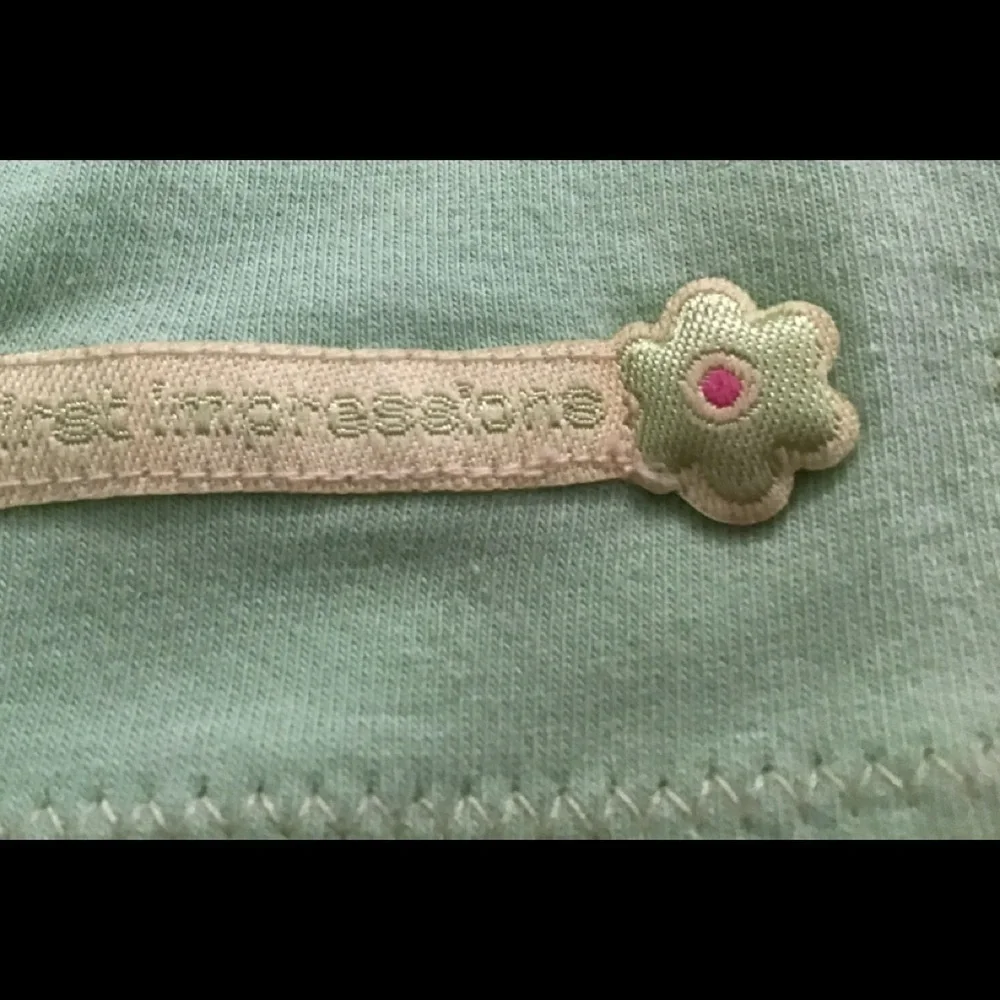 First Impressions 2 pc Lime Green Short Set Size 6-9 Months and 12 Month…